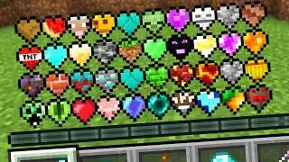 Minecraft, But There Are Custom Hearts..