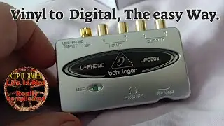 Behringer U-PHONO UFO202  UFO222  HOW TO  Setup and USE.