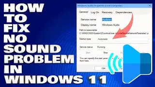 How To Fix No Sound Problem in Windows 11 [Solution]