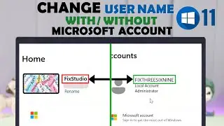 Windows 11: How to Change User Name of Account! [Account Name]