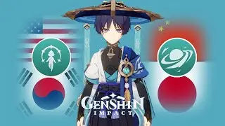 Wanderer Voice in 4 Different Languages (Skills & Attack) | Genshin Impact Wanderer