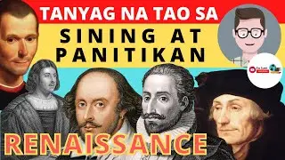 TANYAG NA TAO SA LARANGAN NG  SINING AT PANITIKAN | PANAHON NG RENAISSANCE | ARALING PANLIPUNAN 8