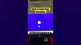 Click to Send | Gsap Animation #shorts #tutorials #coding