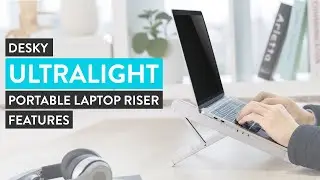 Desky Adjustable Laptop Stand Riser Installation Video