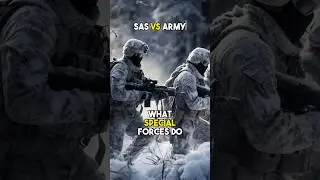 Difference between SAS and Army operations 🫡🪖 #military #army #sas #soldier #viral