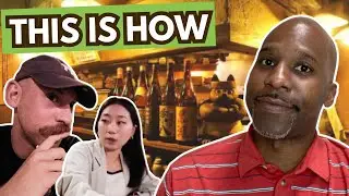 Exactly How Did This JAPANESE GIRL And This Foreign Guy Meet At A Bar?