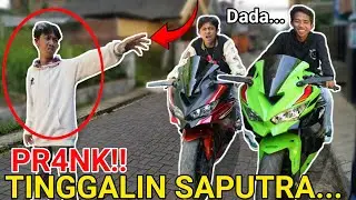 PR4NK Tinggalin Saputra!! ARIK SAMA ARYA TOURING BERDUA SAPUTRA MAR4H BESAR?!😱 | Mikael TubeHD