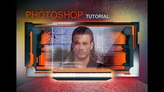 Photoshop  sci fi  design hud tutorial