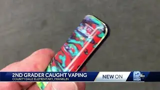 7-year-old caught vaping CBD at school