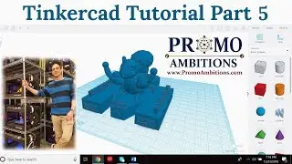 Tinkercad Tutorial Part 5 - (Circular Patterns and Slicing)