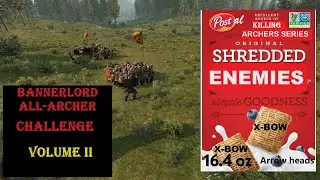 Bannerlord Tactics: An All Archer Army Shreds Large Armies with Ease, Volume II: Squares