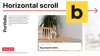 Horizontal scroll -  Bricks Builder Template - Fancy Bricks