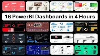 Unleash Power BI: 16 Interactive Dashboards in Just 4 Hours