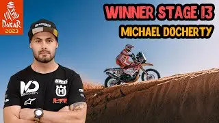 Michael Docherty Winner Dakar 2023 Stage 13 - Toby Price Overall Leader