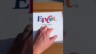 Braille & Tactile Maps for the Blind and Visually Impaired at Disney’s Epcot 