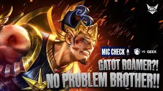 KAGET DIKIT GATOTNYA BENERAN MUNCUL! | Mic Check TLID vs Geek | MPL ID S14 Week 4