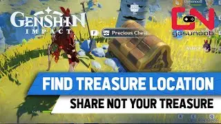 Genshin Impact Find Treasure Location - Share Not Your Treasure Quest