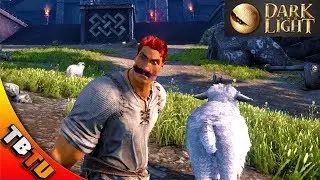 NEW OPEN WORLD SURVIVAL GAME! NEW SHEEP BUTT! Dark And Light Gameplay E1