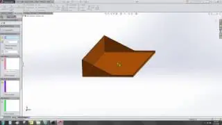 Convert part to sheet metal (method 1) - solidworks - video 125