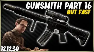 How To Complete Gunsmith Part 16 Modify an M4A1 (REAP-IR Thermal scope) - EFT - Mechanic 12.12.30