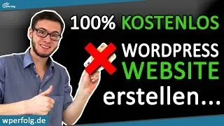 ✔ 100% KOSTENLOS WordPress WEBSITE Erstellen & Hosting 👉Mit Dieser Geheimen Anleitung! Deutsch 2024