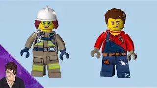 Converting Minifigures - Freya McCloud and Harl Hubbs - Lego Tower | Rosie Rayne