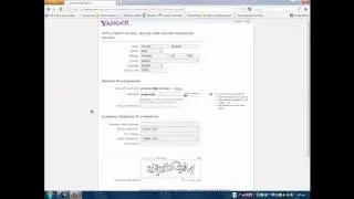 How to create a Yahoo Mail