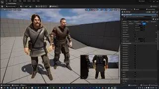 Modular character editor | UE4 & UE5 Modular Viking Character