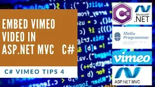 Embed Vimeo Video In ASP.NET MVC | Responsive Full Width Vimeo Player | Solved