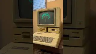 AppleSoft BASIC Fractal Tree program by 