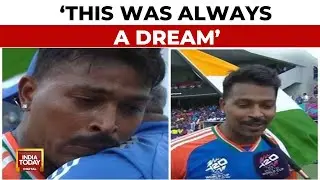 Cricketer Hardik Pandya On India Winning T20 World Cup 2024 | India Wins T 20 World Cup