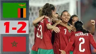 Zambia vs Morocco Highlights | Olympic Women's Football - Qualification | 4.5.2024