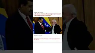 URGENTE! VATICANO RECONHECE MADURO! #shorts #vaticano #igrejacatólica