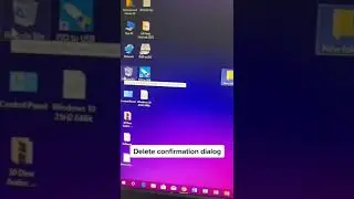 How to Show Delete File & Folder Confirmation Message or Dialogue || Ahsan Tech Tips