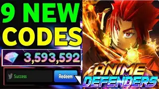 UPD⚡ANIME DEFENDERS CODES JULY 2024 | ROBLOX ANIME DEFENDERS CODES 2024 | CODE FOR ANIME DEFENDERS