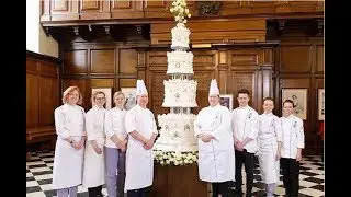 Le Cordon Bleu Recreates Queen Elizabeth's Wedding Cake