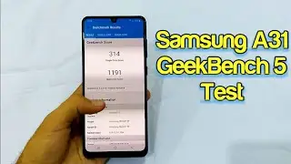 Samsung Galaxy A31 GeekBench 5 Test !