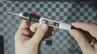 Паяльник с точной регулировкой температуры с aliexpress. Обзор