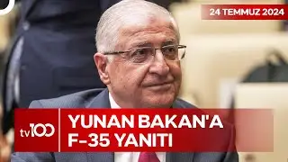 Milli Savunma Bakanı Yaşar Gülerden Yunan Bakana Yanıt | TV100 Ana Haber