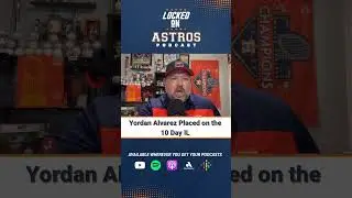 Yordan Alvarez was placed on the 10 Day IL. 