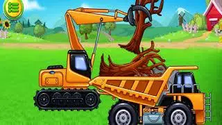 Construction Truck kids gameplay || play with JCB & Truck nice gameplay for kids (part 1)