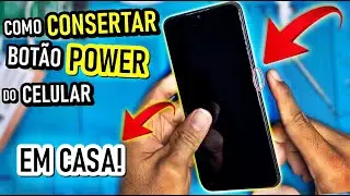 Como CONSERTAR BOTÃO de LIGAR do celular EM CASA ( SOLUÇÃO SIMPLES )