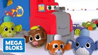 Mega Bloks™ - The Big Blok Race | Songs and Cartoons For Kids | Fisher-Price | Learning For Kids