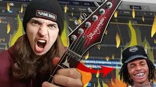 HOW TO TRAP METAL: GUITARS 🎸🤘 | How to make a Zillakami type beat | How to make beats in Reaper