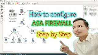 How to configure ASA firewall step by step