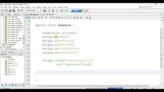 1.-Conectar Java con MySQL.
