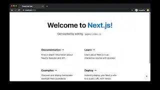 Install next js app react 2021