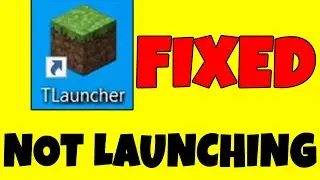 How to FIX TLauncher Not Launching | MINECRAFT