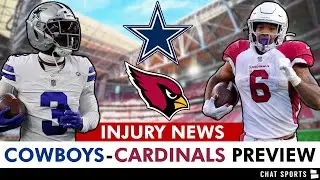 Cowboys vs. Cardinals Preview, Prediction, Injury Report, Brandin Cooks, Tyler Smith | NFL Week 3