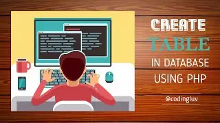 How to create a Table in Database using PHP